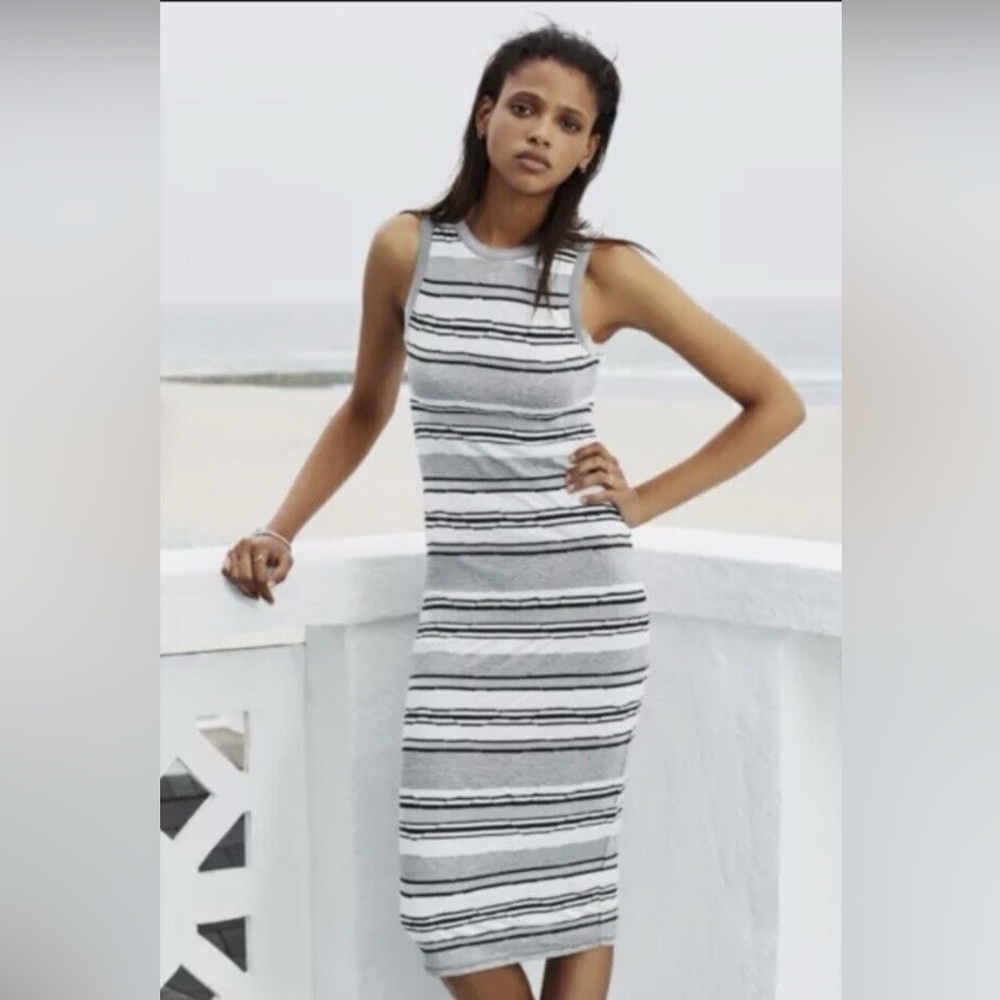 Urban Outfitters Silence + Noise "Late Pass" Bodycon Midi Dress